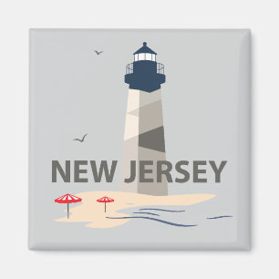 New Jersey, United States of America Magnet