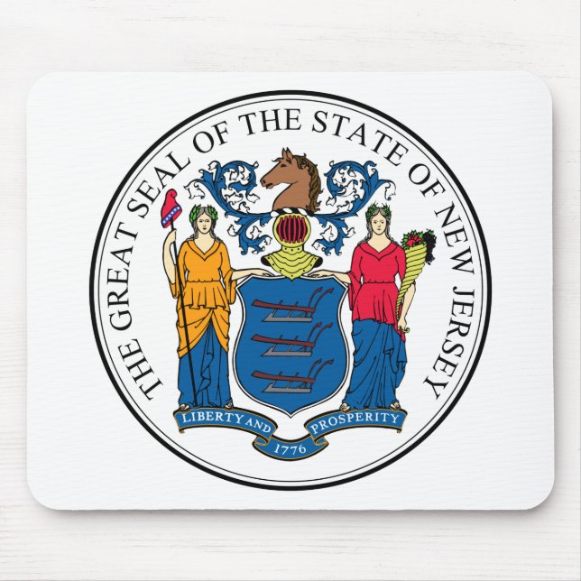 New Jersey, USA Mouse Pad (Front)