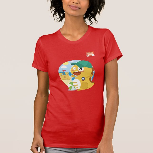 New Jersey VIPKID T-Shirt (orange) (Front)