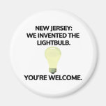 New Jersey: We invented the light bulb. Magnet