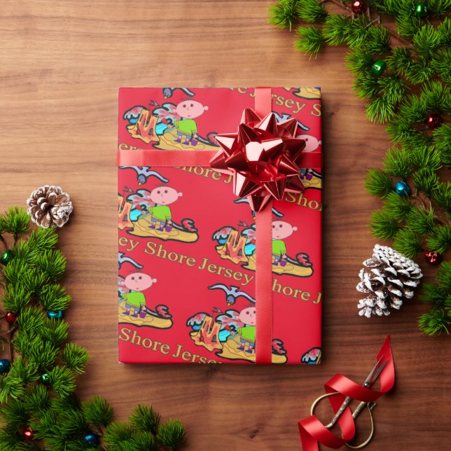 New Jersey Wrapping Paper (Holiday Gift)