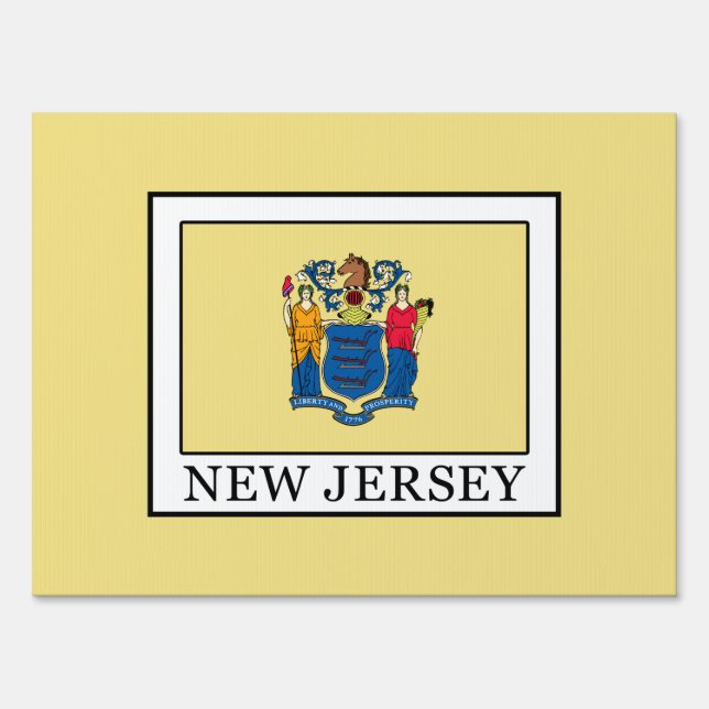 New Jersey Yard Sign (Front)