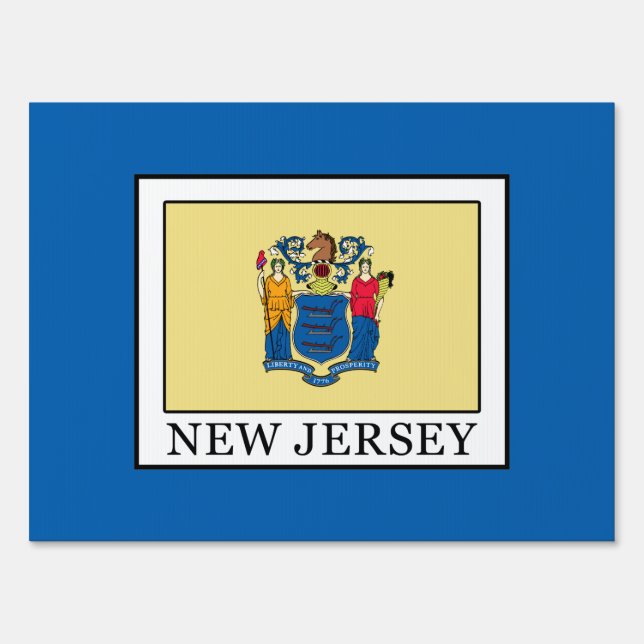 New Jersey Yard Sign (Front)