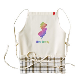 New Jersey Zazzle HEART Apron