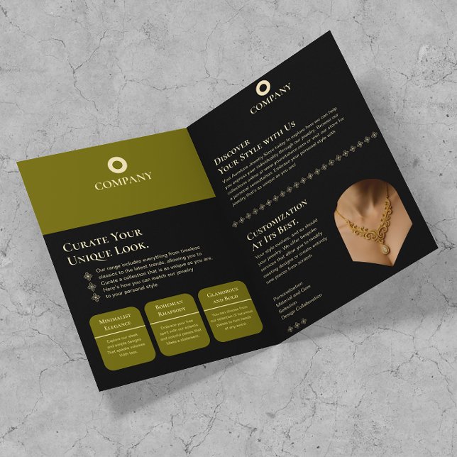 New Jewelry Collection Custom Photos Brochure (Creator Uploaded)