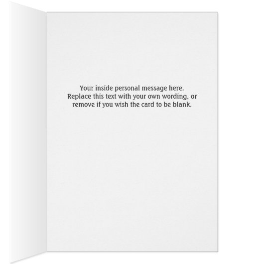 New Job as an Estate Agent. Good Luck Card (Inside (Right))