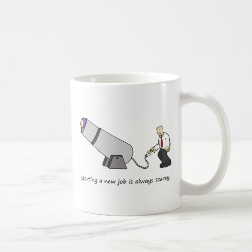 New Job Congratulations Circus Cartoon Coffee Mug