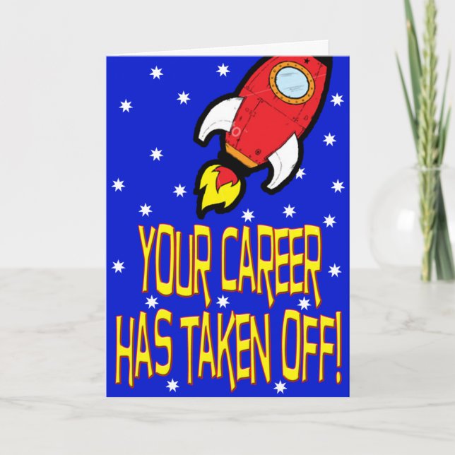 New Job Greeting Card (Front)