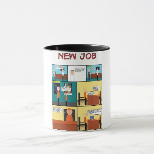 New Job Mug