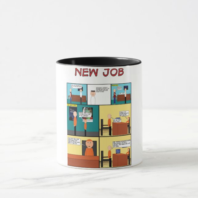 New Job Mug (Center)