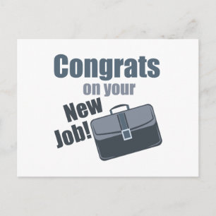 New Job Postcard