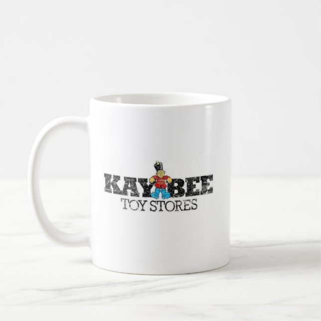 NEW Kay Bee Toys Vintage Logo Coffee Mug (Left)