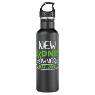 New Kidney Owner 2021 Kidney Transplant Survivor A Stainless Steel Water Bottle