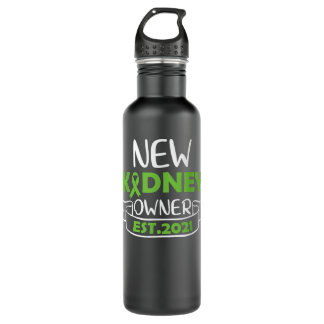 New Kidney Owner 2021 Kidney Transplant Survivor A Stainless Steel Water Bottle