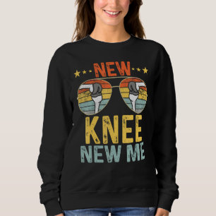New Knee New Me Knee Replacement Surgery Sweatshirt