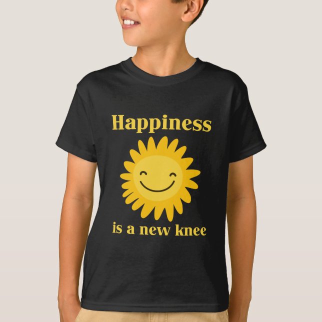 New Knee Replacement Funny Surgery Recovery Gift T-Shirt (Front)