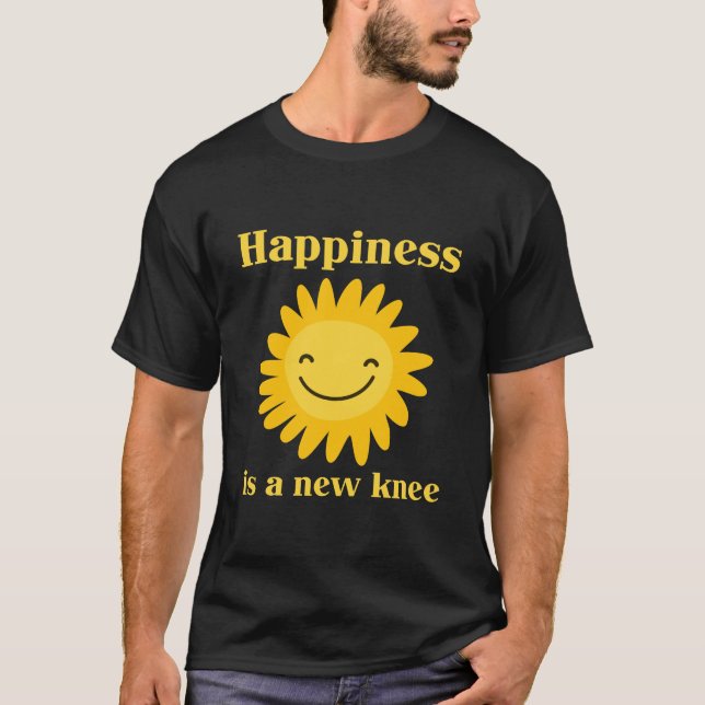 New Knee Replacement Funny Surgery Recovery Gift T-Shirt (Front)