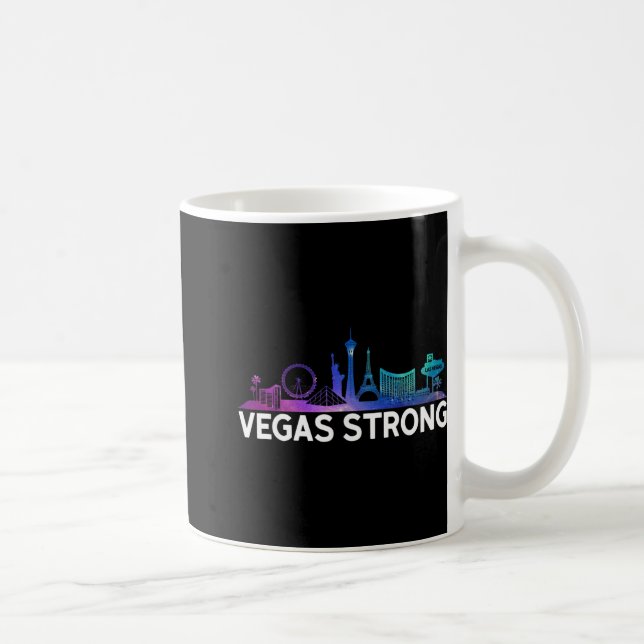 New Las Vegas Strong For Men, Women And Youth  Coffee Mug (Right)