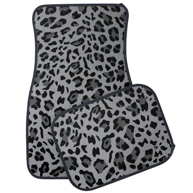 New Leopard Texture 11 Car Floor Mat (Set)