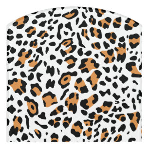 New Leopard Texture 5 Door Sign