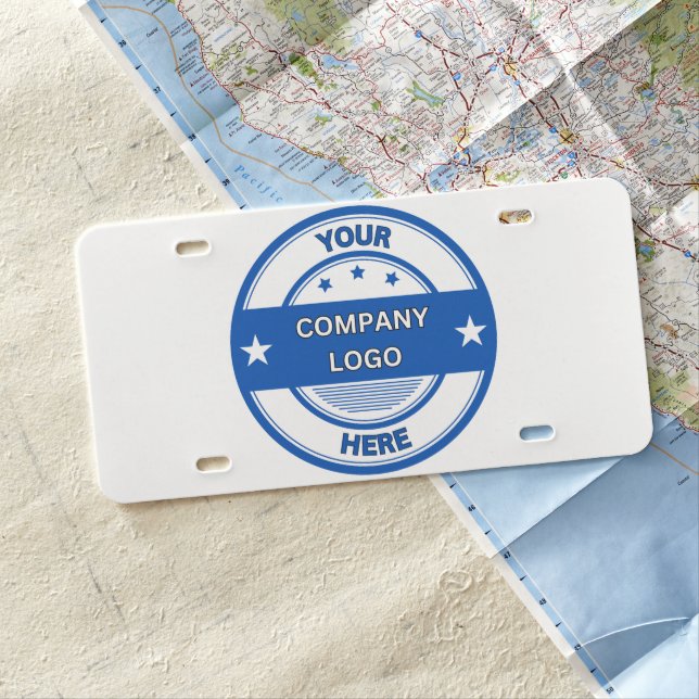 NEW! License Plate - Plastic - Custom (In Situ)