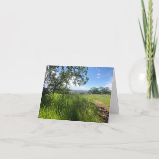 New Life - 2 Letterpress Thank You Card
