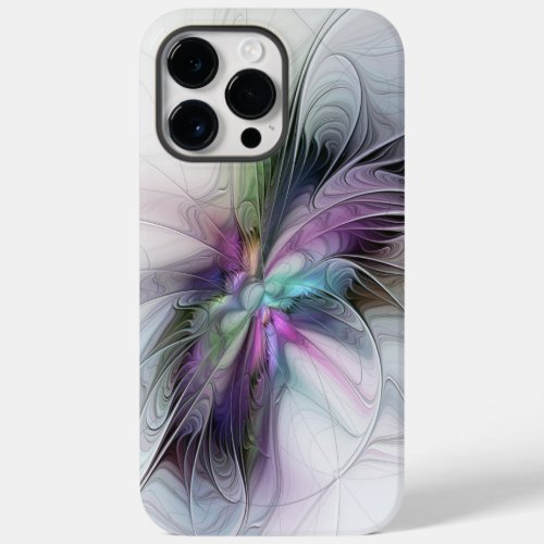 New Life Colorful Abstract Fractal Art Fantasy Case_Mate iPhone 14 Pro Max Case