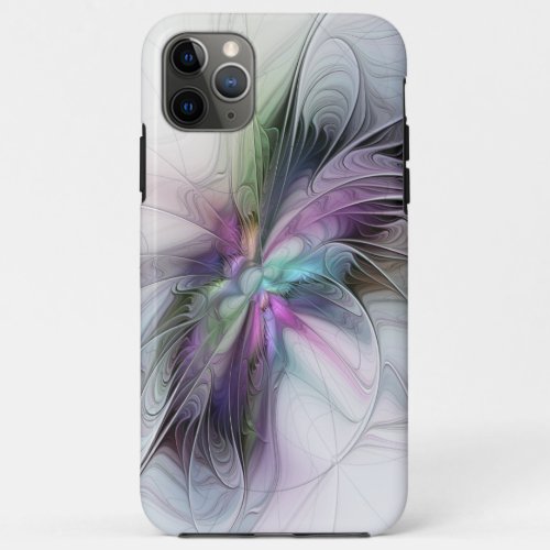 New Life Colorful Abstract Fractal Art Fantasy iPhone 11 Pro Max Case