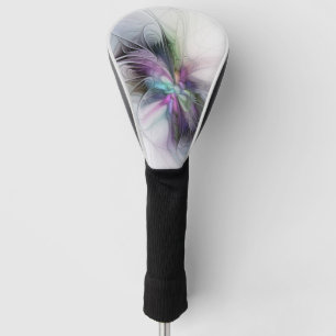 New Life, Colorful Abstract Fractal Art Fantasy Golf Head Cover