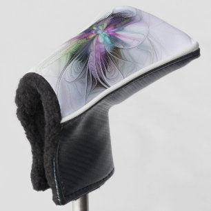 New Life, Colorful Abstract Fractal Art Fantasy Golf Head Cover