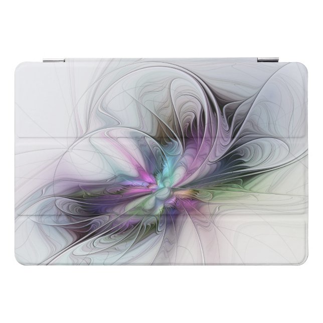 New Life, Colorful Abstract Fractal Art Fantasy iPad Pro Cover (Horizontal)