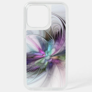 New Life, Colorful Abstract Fractal Art Fantasy iPhone 15 Pro Max Case
