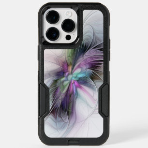 New Life, Colorful Abstract Fractal Art Fantasy OtterBox iPhone 14 Pro Max Case