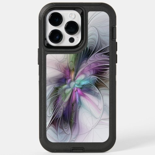 New Life Colorful Abstract Fractal Art Fantasy OtterBox iPhone 14 Pro Max Case
