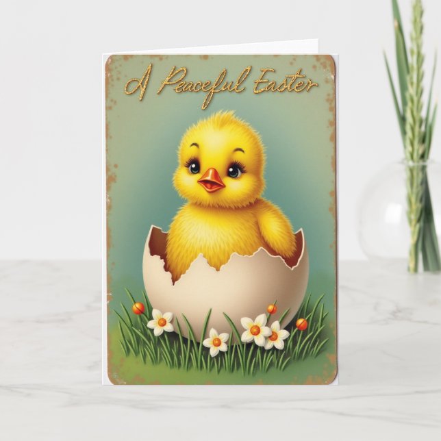 New Life Easter Greeting Card (Front)