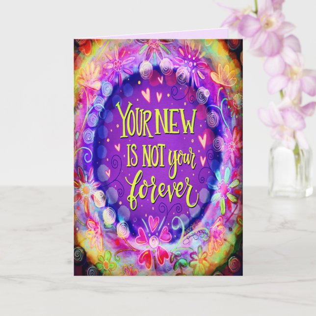 ‘New Life’ Inspirivity Card (Orchid)