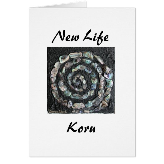 New Life, Koru Cards (Front)