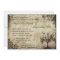 New Life Vintage Wedding Invitation