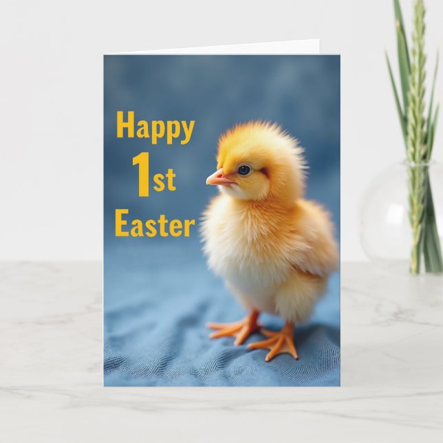New Little Chick Celebration Card (Front)