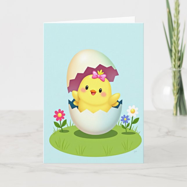 New Little One Arrival Card (Front)