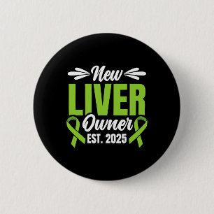 New Liver Owner Est. 2025 - Liver Transplant Recie Button