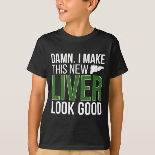 New Liver Transplant Survivor Surgery Illustration T-Shirt