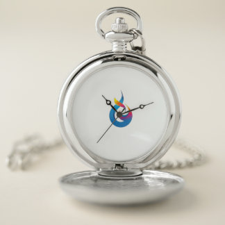 New logo design table clock pocket watch