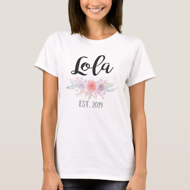 New Lola Established 2019 T-Shirt (Front)