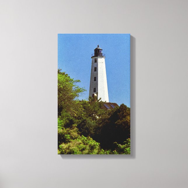 New London Harbor Lighthouse Canvas Print (Front)