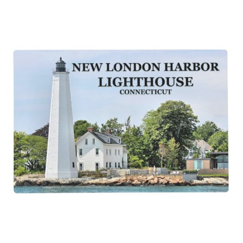 New London Harbor Lighthouse Connecticut Placemat