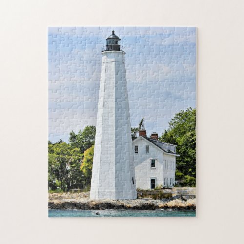 New London Harbor Lighthouse Connecticut Puzzle