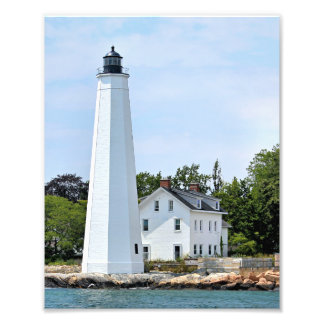 New London Harbor Lighthouse, CT Photo Print