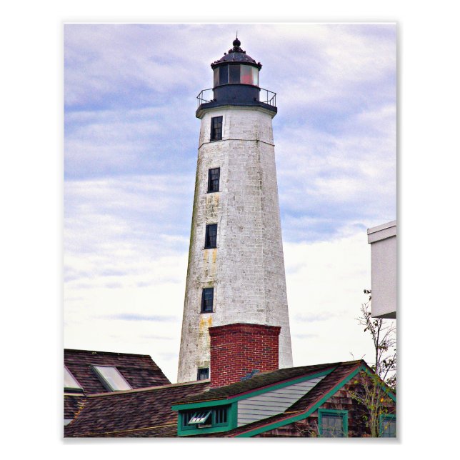 New London Harbor Lighthouse, CT Photo Print (Front)