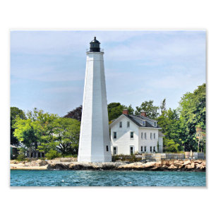 New London Harbor Lighthouse, CT Photo Print